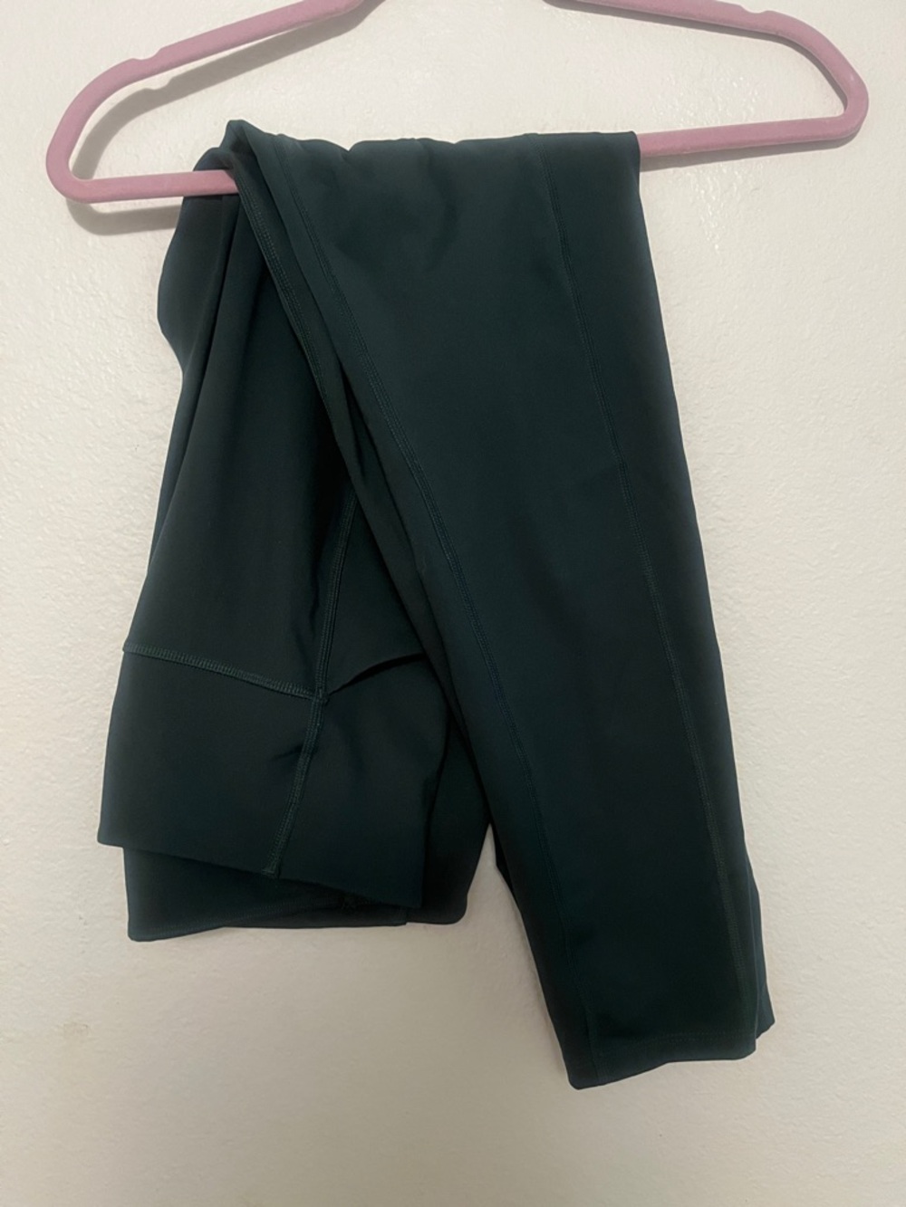 Girlfriend Collective Dark Green Leggings with pockets